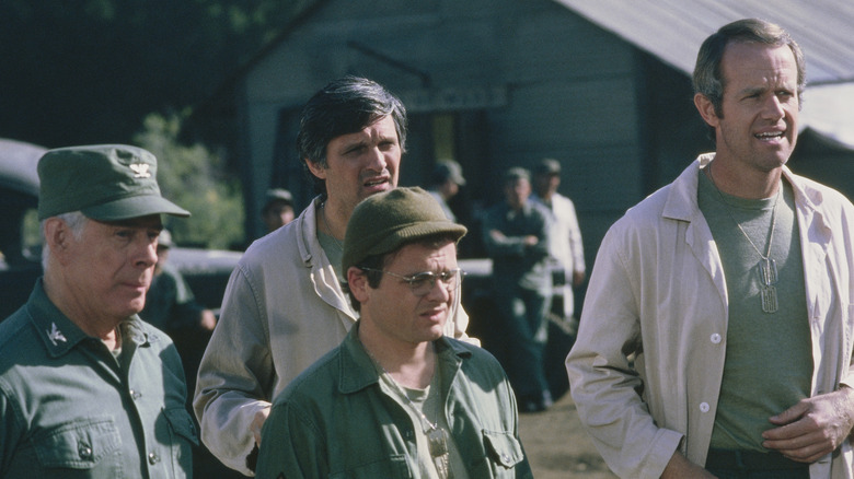 Several members of the cast of M*A*S*H