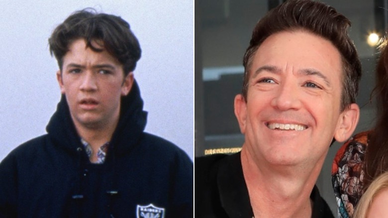 David Faustino as Bud takes a stand on Married...With Children, and in real life introduces Christina Applegate at her Hollywood Walk of Fame ceremony.