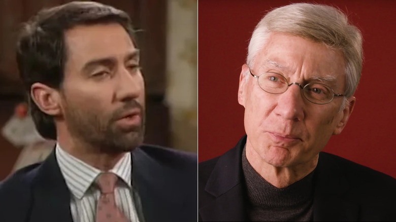 David Garrison as Steve Rhoades on Married...With Children, and as himself in a promotional video for Boston University.