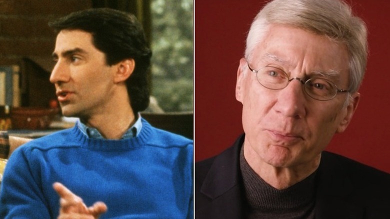 David Garrison as Steve Rhoades on Married...With Children, and as himself in a promotional video for Boston University.