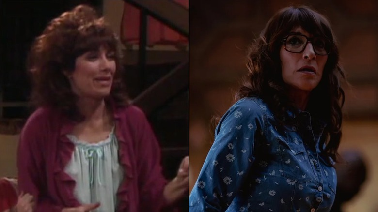 Katey Sagal as Peg on Married...With Children pleads with her kids, and walks into danger as Loretta in Trust.