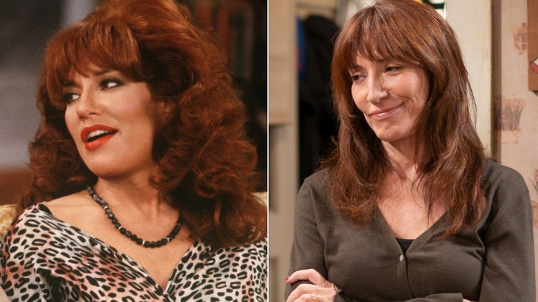 Katey Sagal as Peg on Married...With Children pleads with her kids, and walks into danger as Loretta in Trust.