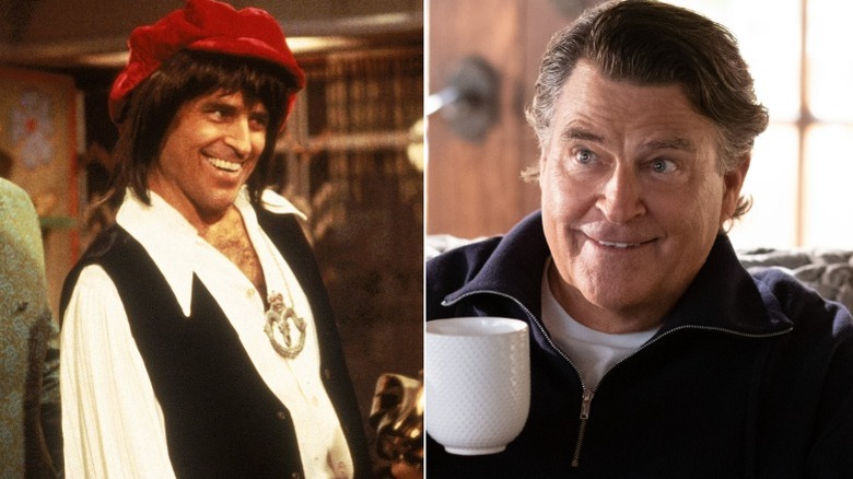 Ted McGinley as carefree Jefferson D'Arcy on Married...With Children, and concerned family man John Baxter on The Baxters.