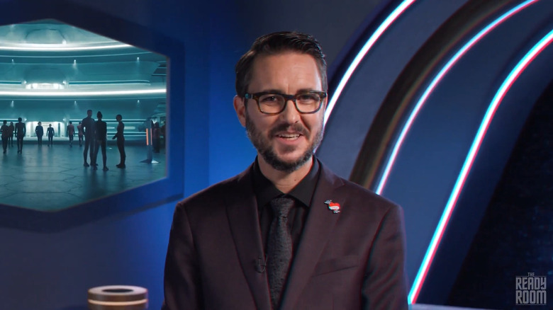 Wil Wheaton speaks to the camera in a promo for The Ready Room