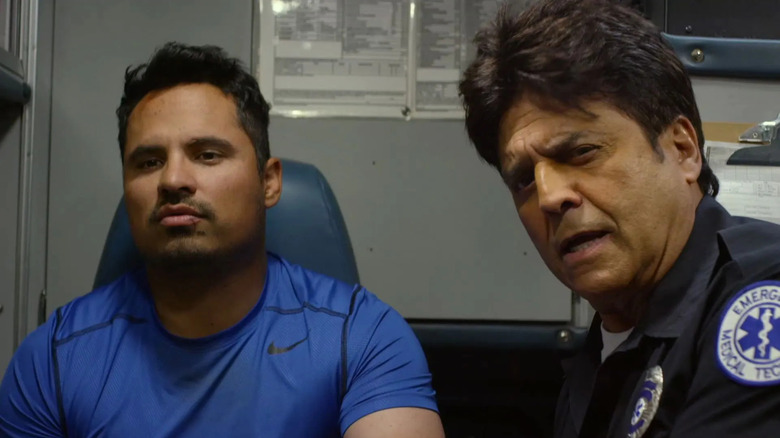 Ponch Poncherello ve CHiP'lerde ambulanstaki bir sağlık görevlisi (2017)