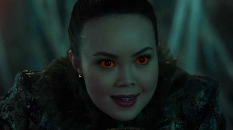 Anna Maria Perez de Tagle as Lainey, smiling evilly on Charmed