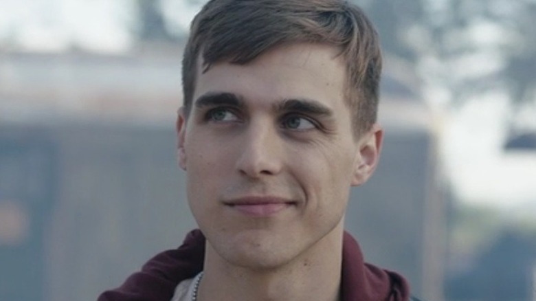 Cody Linley as Matt Shepard, smirking in Sharknado 4: The 4th Awakens