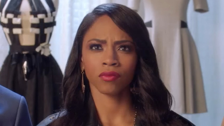 Shanica Knowles as Tahlia, looking confused in Life Size 2