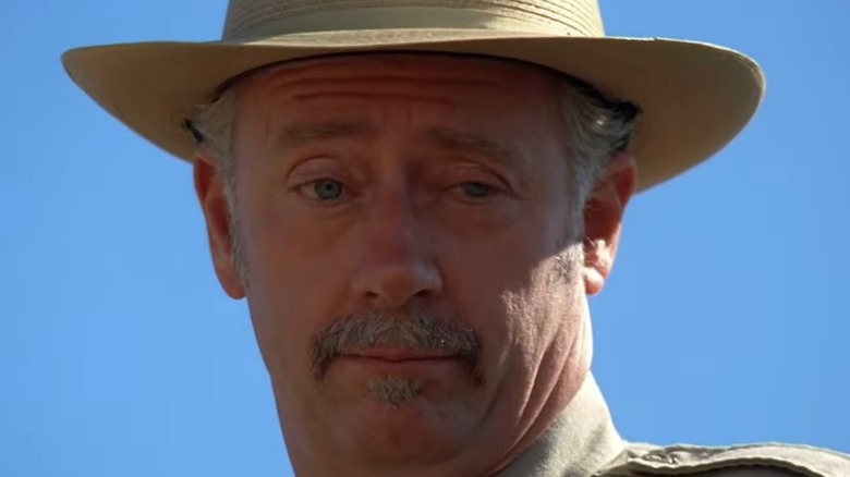 Thomas McAllister wearing a cowboy hat in his first appearance in "The Mentalist" Season 1,  Episode 2.