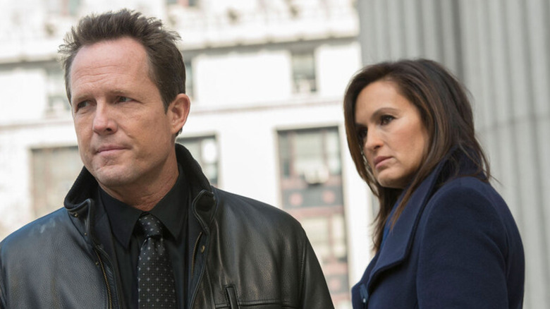 Brian Cassidy turns away from Olivia Benson in Law & Order SVU.