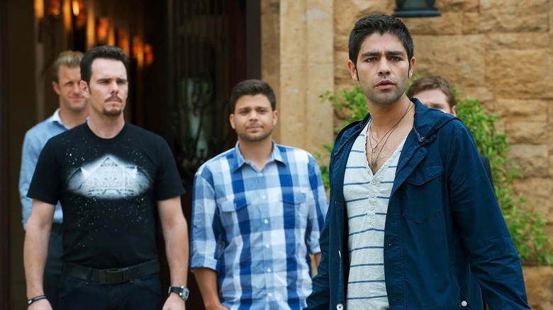 Scott, Johnny Drama, Turtle, and Vince in Entourage