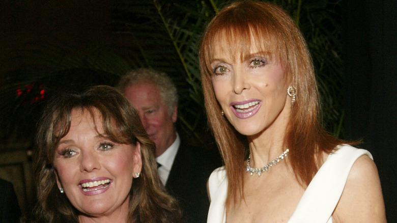 Dawn Wells and Tina Louise at the CBS at 75 gala in 2003