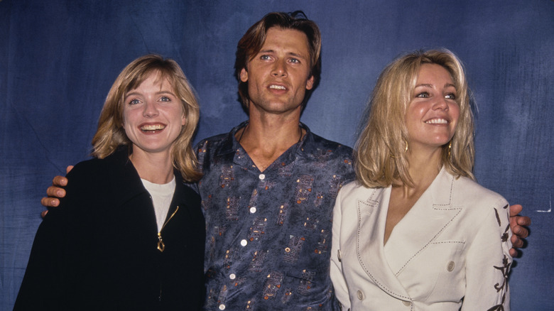 Courtney Thorne-Smith, Grant Show ve Heather Locklear, 1993'te.