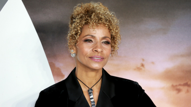 Michelle Hurd on the red carpet for 