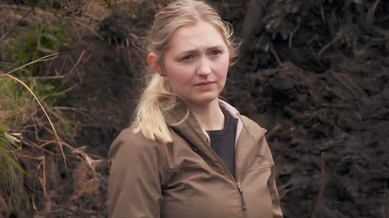 Miriam Amirault in "The Curse of Oak Island"