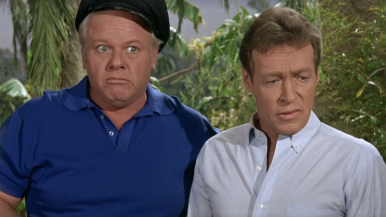 The Skipper stands alongside the Professor