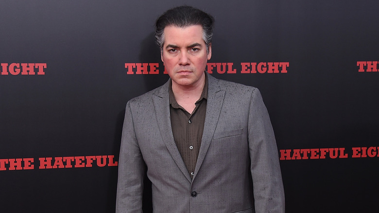 Kevin Corrigan on the red carpet at the premiere of "The Hateful Eight" (2015)
