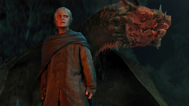 Aegon II and Sunfyre in "House of the Dragon" Season 3, Episode 7.