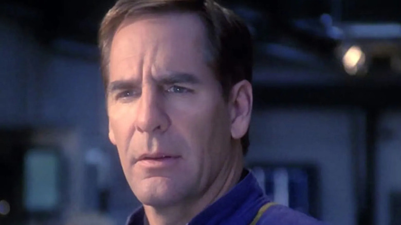 Captain Archer looks worried during Star Trek: Enterprise.