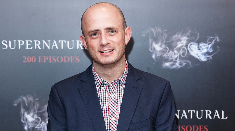 Eric Kripke attending a 200th anniversary for "Supernatural" in 2014