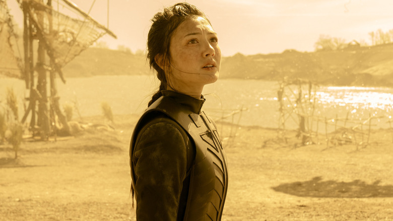 Young Philippa Georgiou looking up in "Star Trek: Section 31"