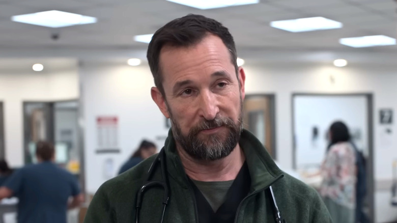 The Pitt, Dr. Robby talking to Dr. Langdon in Season 2