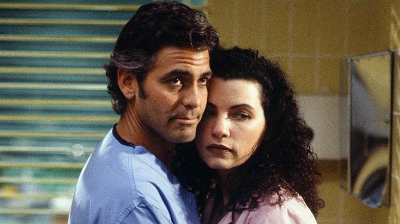 Doug and Carol embrace on "ER" (1994-2009)