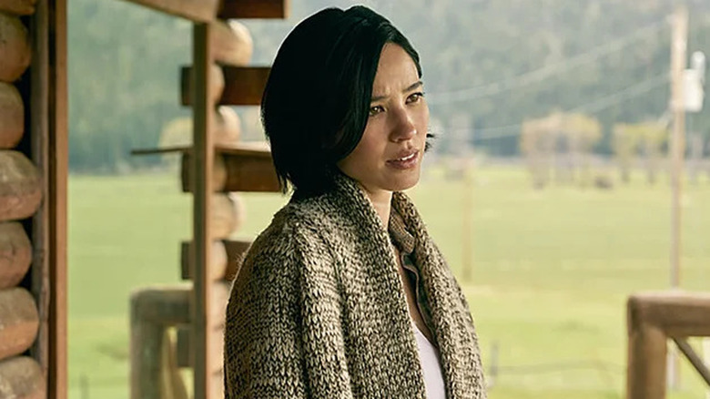 Monica Dutton (Kelsey Asbille) in "Yellowstone"