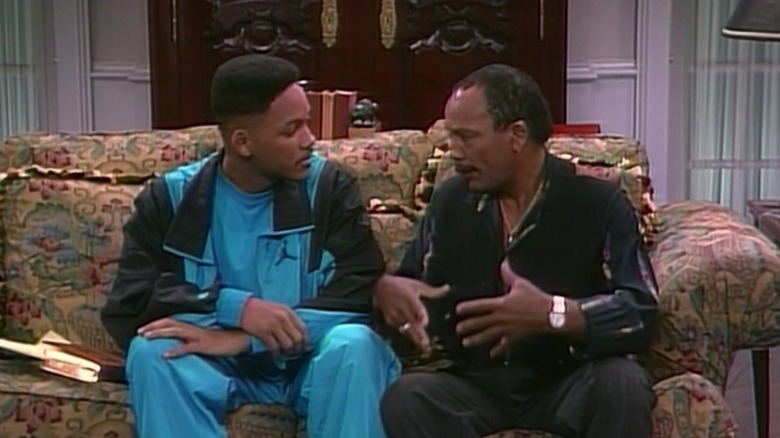 Will Smith and Quincy Jones in The Fresh Prince of Bel-Air
