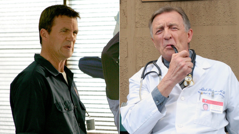 The Janitor and Dr. Bob Kelso in Scrubs