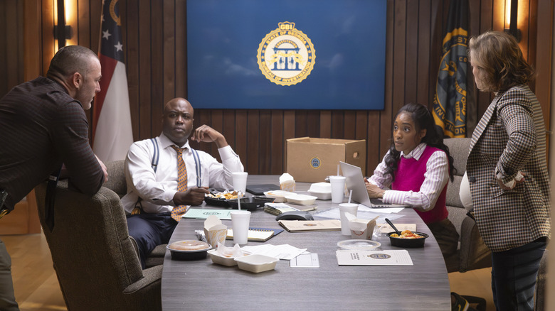 Ormewood, Franklin, Faith and Angie in Will Trent Season 4, Episode 18