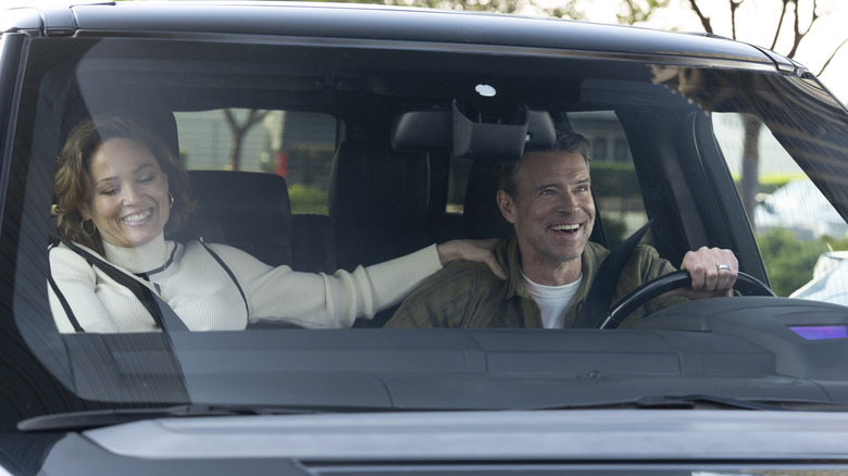 Angie Polaski and Seth McDale in Will Trent Season 4, Episode 18
