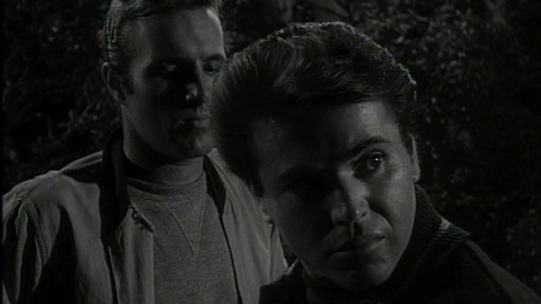 James Caan and Walter Koenig in "The Alfred Hitchcock Hour"