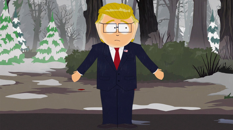 President Garrison on South Park