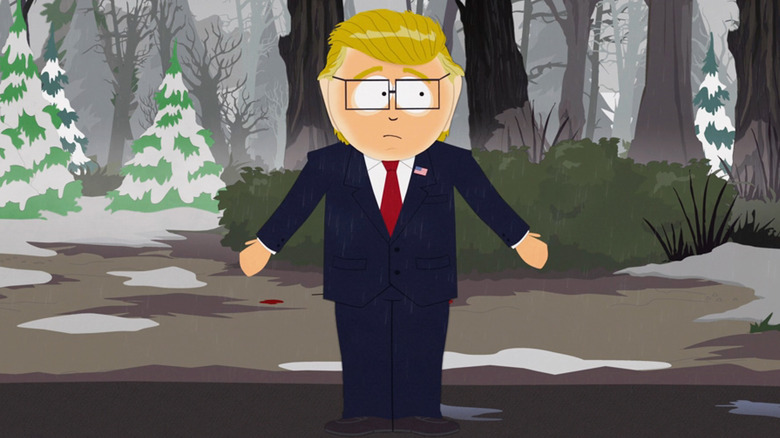 President Garrison on South Park