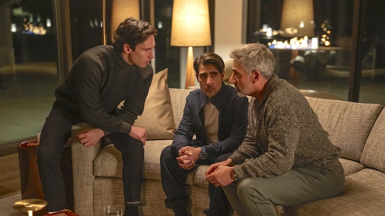 Mountainhead's Cory Michael Smith, Jason Schwartzman and Steve Carell