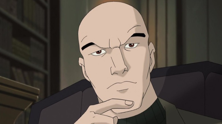 Professor X deep in thought in X-Men: Evolution (2000)