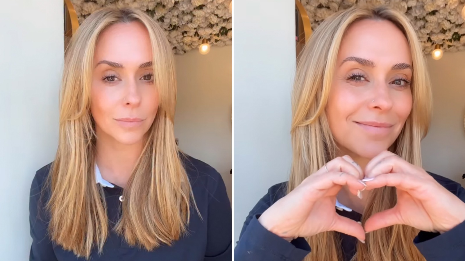 Jennifer Love Hewitt with blonde hair