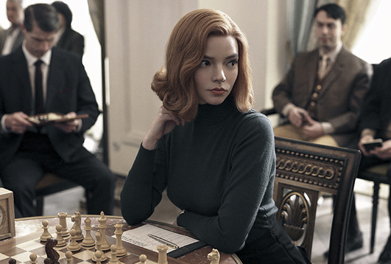 ANYA TAYLOR Golden Globe