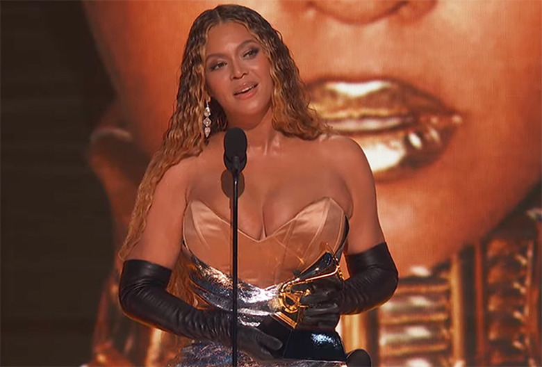 Beyonce Grammys Record Speech