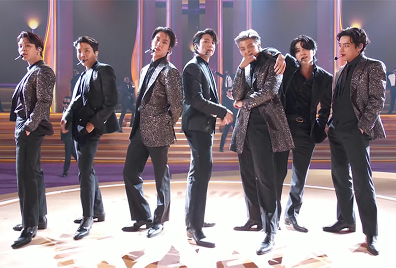BTS Grammys 2022