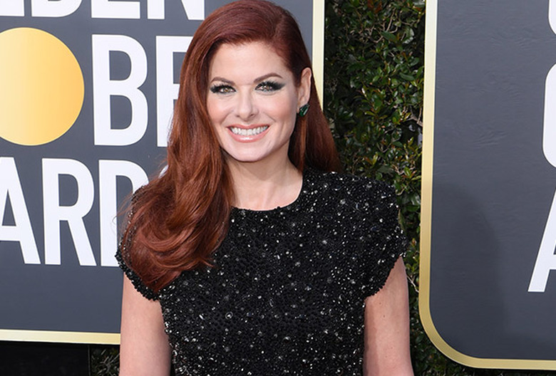 Debra Messing Golden Globes Video