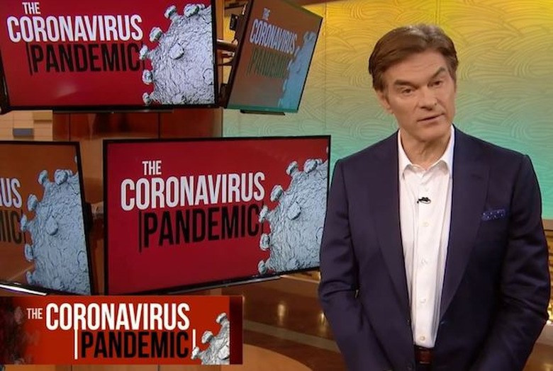 Dr Oz Emmy Nomination 2020 Snub Coronavirus Comments