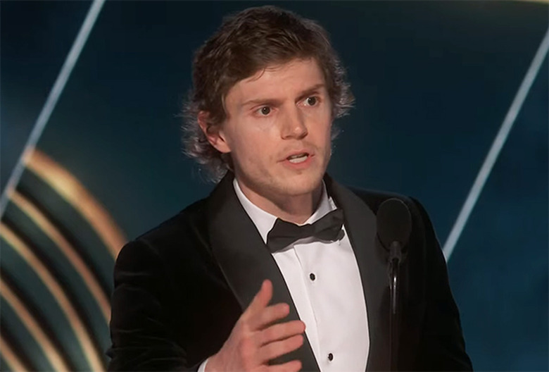 Evan Peters Golden Globes