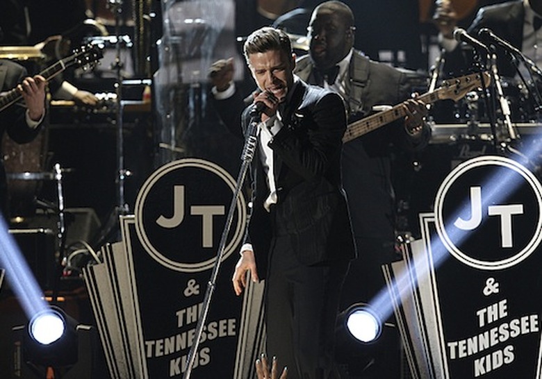 justin timberlake grammys 2013 suit tie