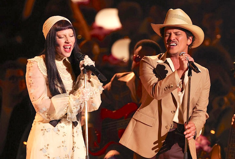Grammys 2025 Lady Gaga Bruno Mars California Dreamin