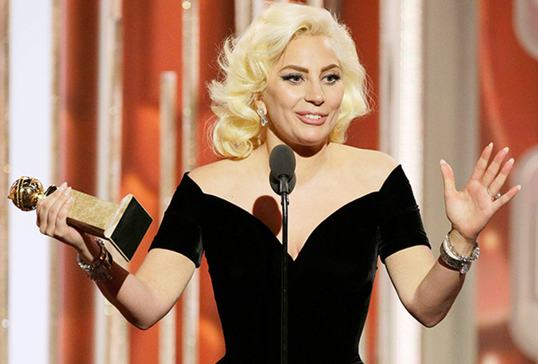 Lady Gaga Golden Globes