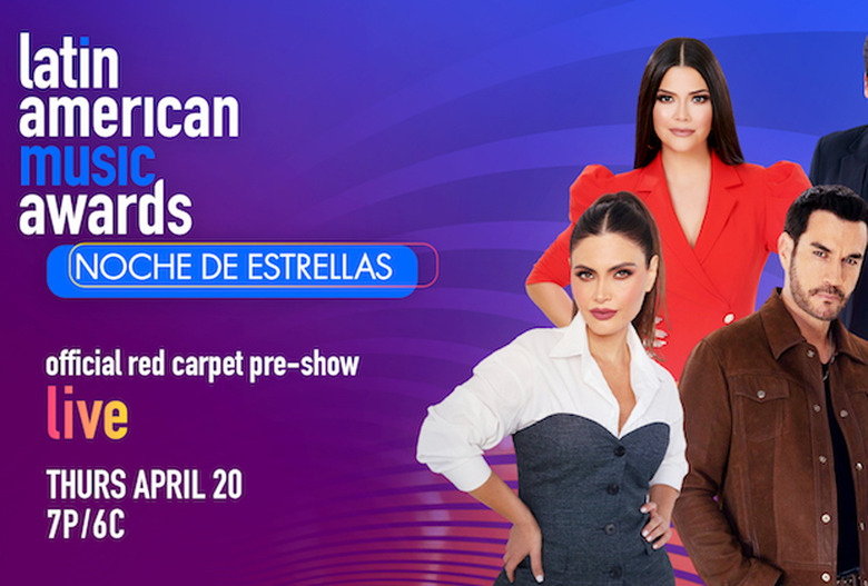 Latin AMAs Red Carpet Livestream