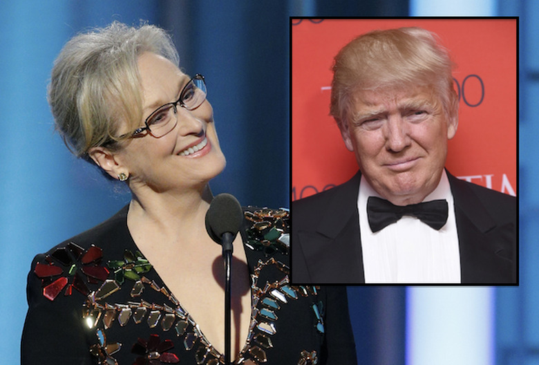Donald Trump Meryl Streep