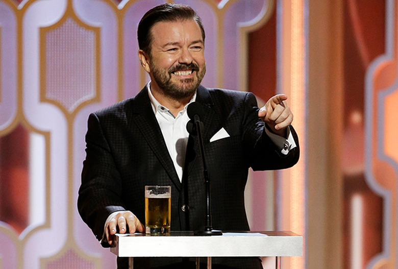 Ricky Gervais Golden Globes